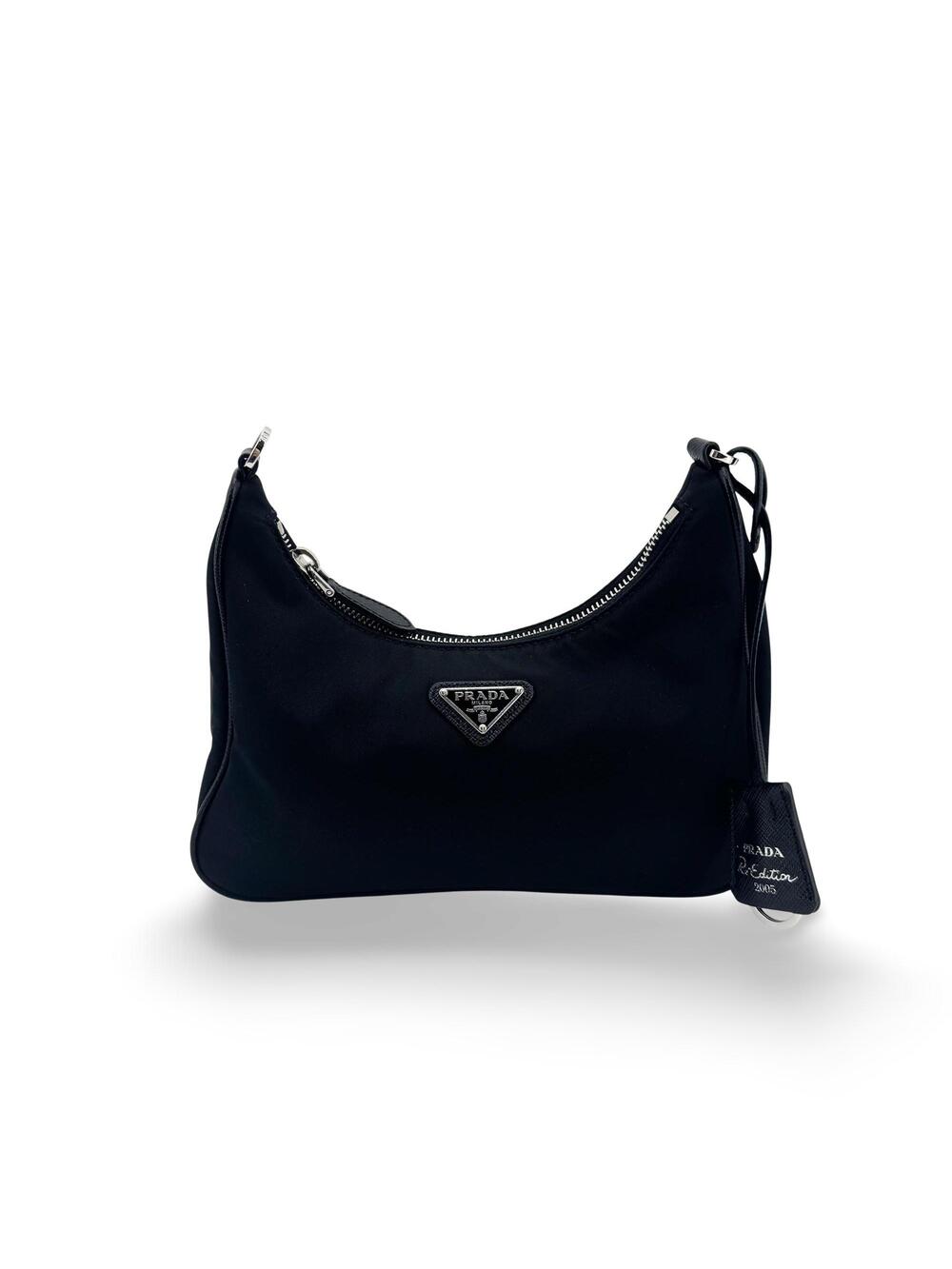 Prada Re-Edition Re-Ylon Mini Bag Black #358999P89B